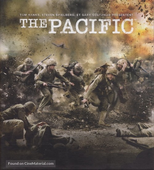 &quot;The Pacific&quot; - French Blu-Ray movie cover