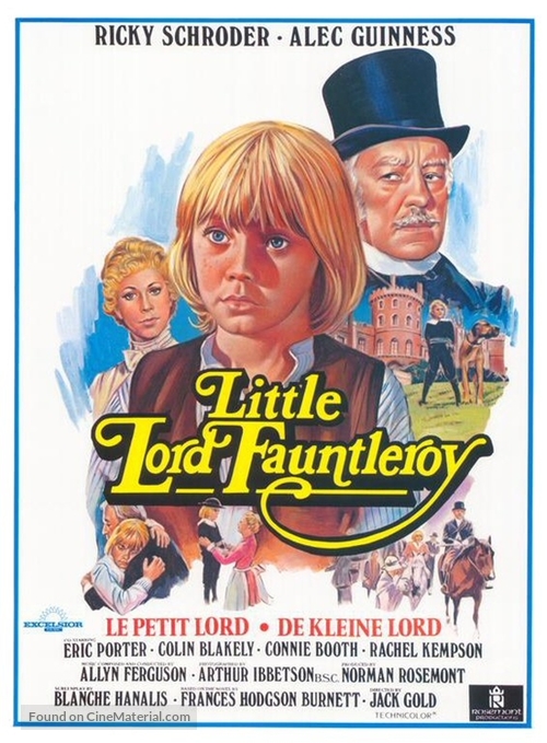 Little Lord Fauntleroy - Belgian Movie Poster