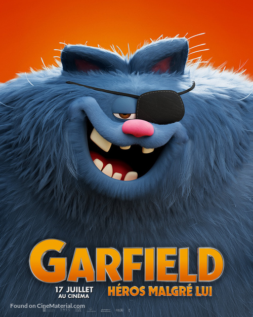 The Garfield Movie - French Movie Poster