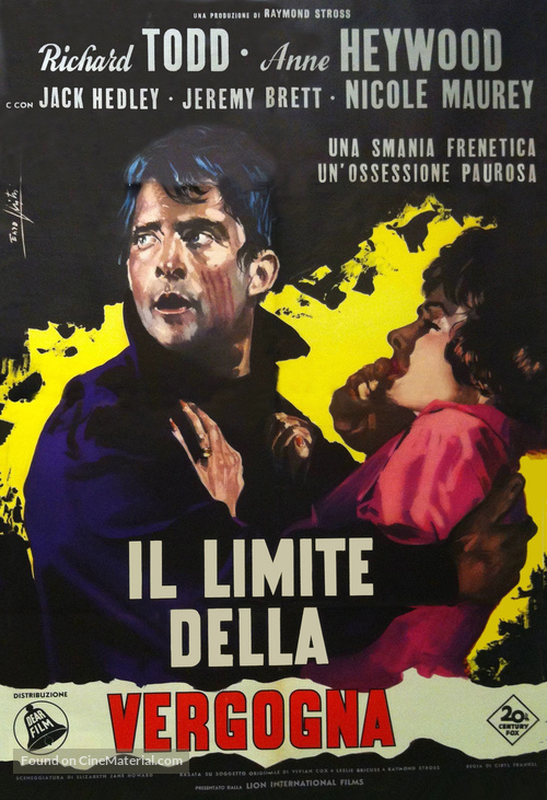 The Very Edge - Italian Movie Poster