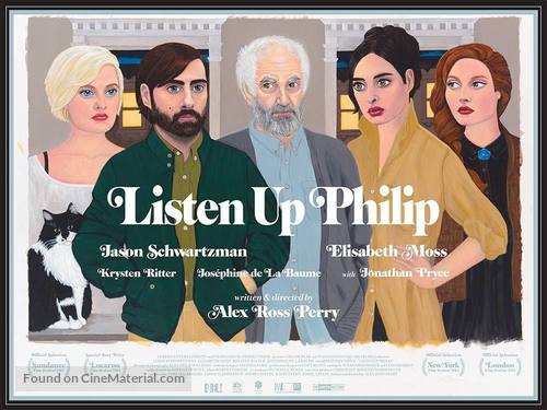 Listen Up Philip - British Movie Poster