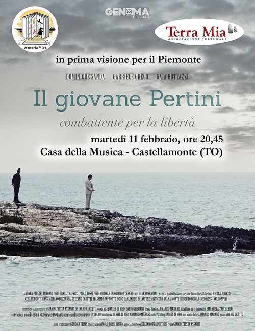 Il Giovane Pertini Combattente per la libert&agrave; - Italian Movie Poster