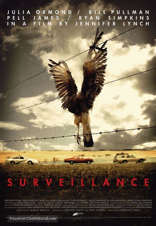Surveillance - Canadian Movie Poster