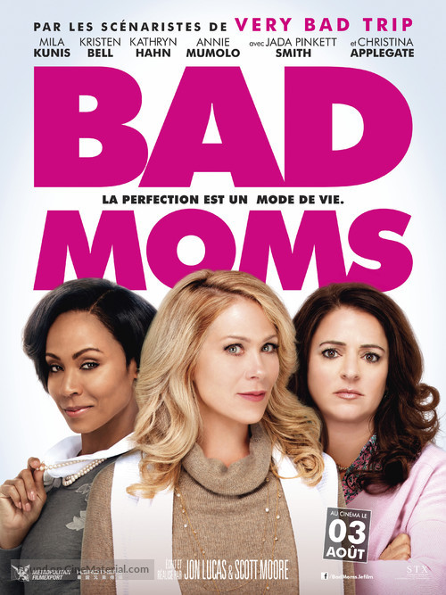 Bad Moms - French Movie Poster