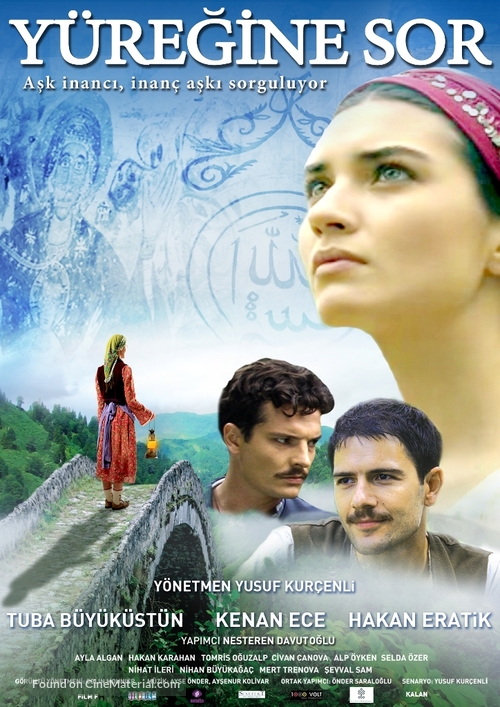 Y&uuml;regine sor - Turkish Movie Poster