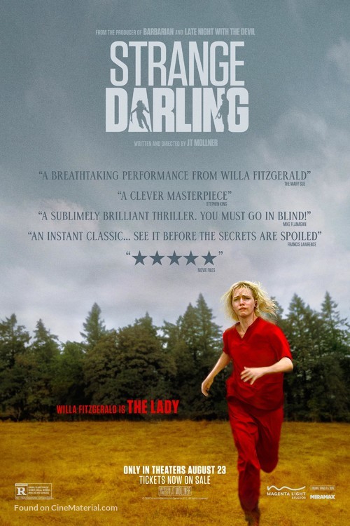 Strange Darling - Movie Poster