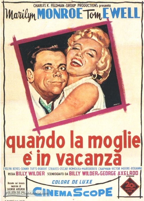 The Seven Year Itch - Italian Movie Poster