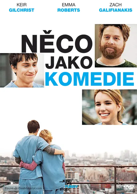 It&#039;s Kind of a Funny Story - Czech DVD movie cover