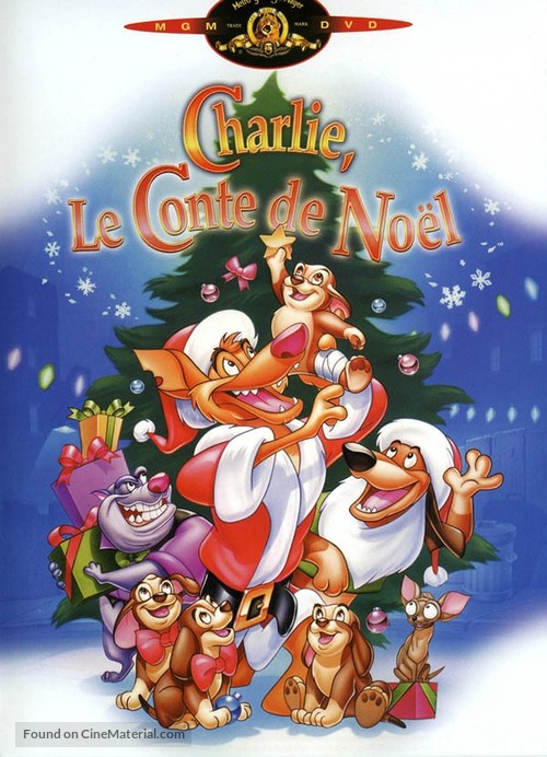 An All Dogs Christmas Carol - French DVD movie cover