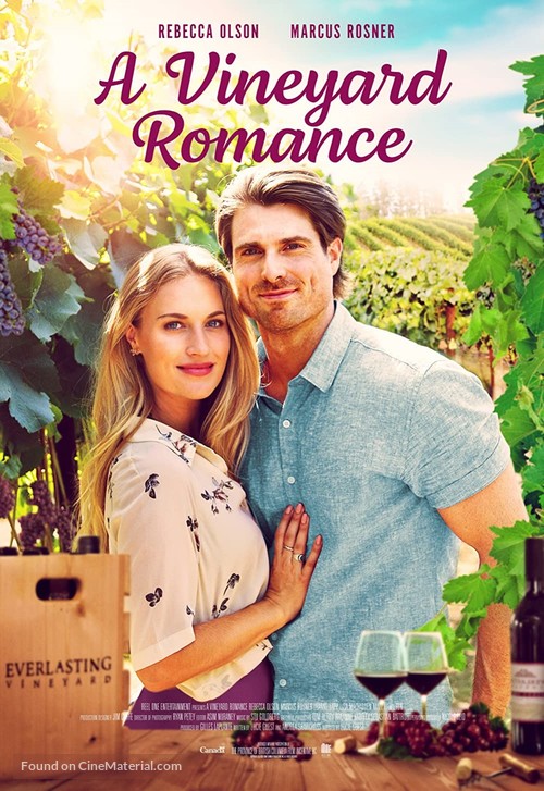 A Vineyard Romance - Canadian Movie Poster