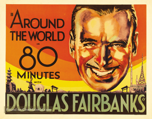 Around the World in 80 Minutes with Douglas Fairbanks - Movie Poster