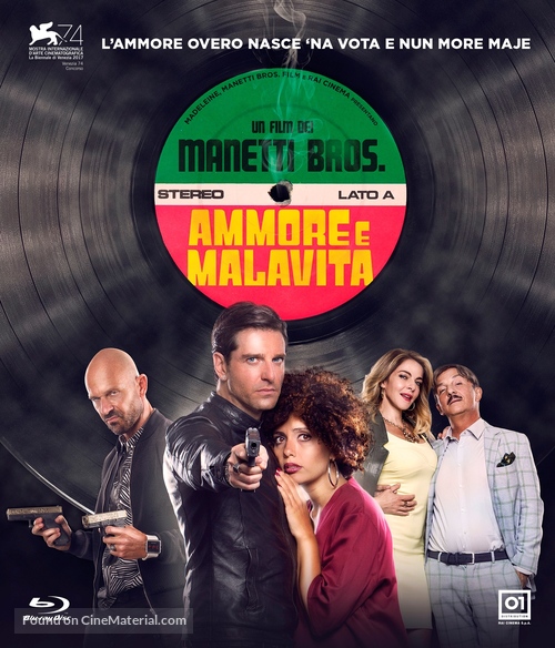 Ammore e malavita - Italian Blu-Ray movie cover