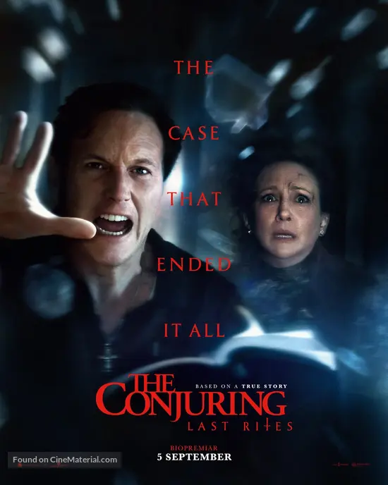 The Conjuring: Last Rites - Swedish Movie Poster The Conjuring: Last Rites - Swedish Movie Poster