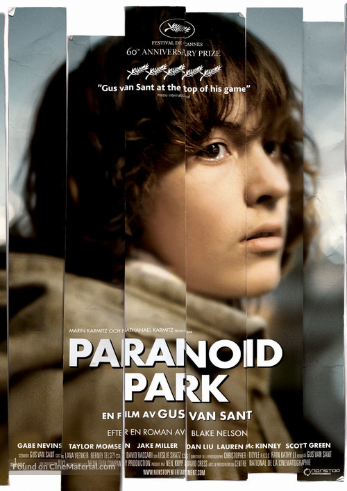 Paranoid Park - Swedish Movie Poster