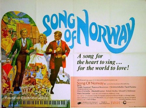 Song of Norway - British Movie Poster