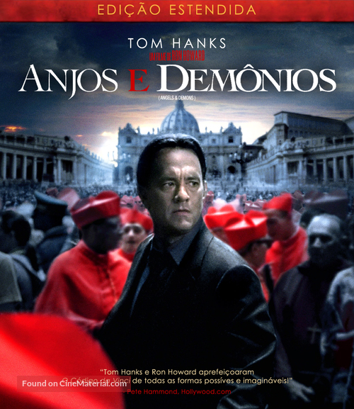 Angels &amp; Demons - Brazilian Blu-Ray movie cover