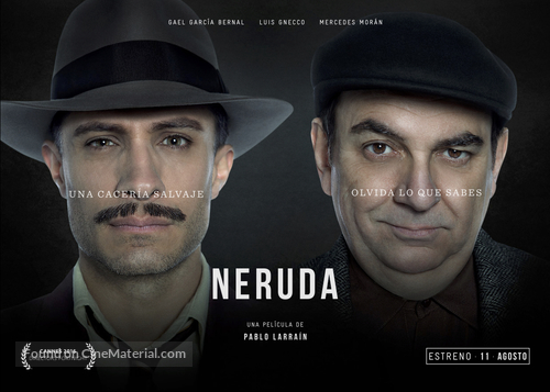 Neruda - Chilean Movie Poster