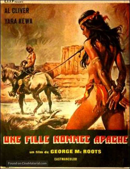 Una donna chiamata Apache - French Movie Poster