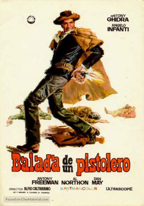 Ballata per un pistolero - Spanish Movie Poster
