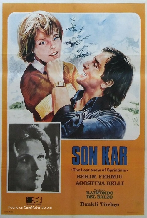 L&#039;ultima neve di primavera - Turkish Movie Poster