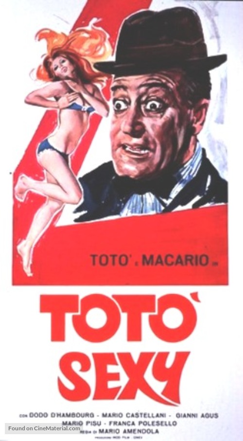 Tot&ograve;sexy - Italian Movie Poster