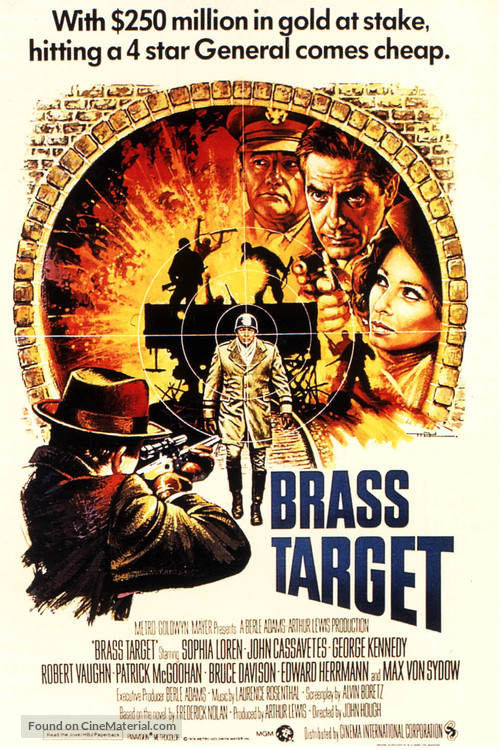 Brass Target - Movie Poster