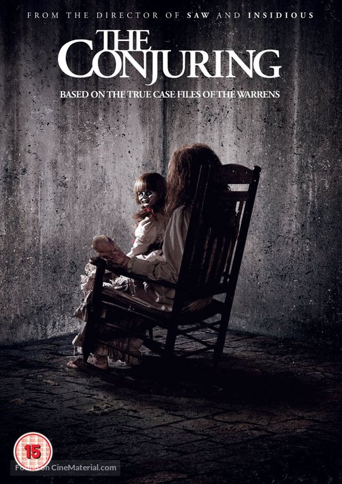 The Conjuring - British DVD movie cover