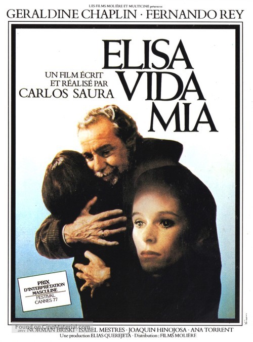 Elisa, vida m&iacute;a - French Movie Poster