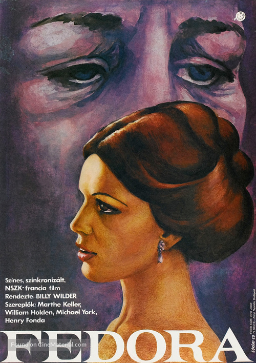 Fedora - Hungarian Movie Poster
