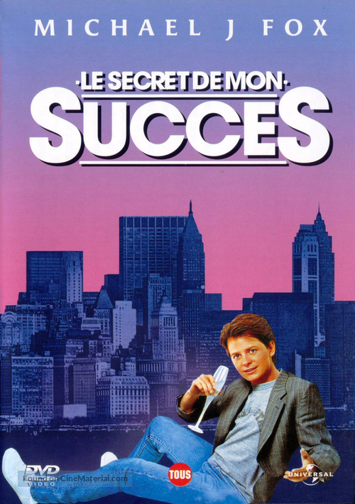 The Secret of My Success - French Movie Cover