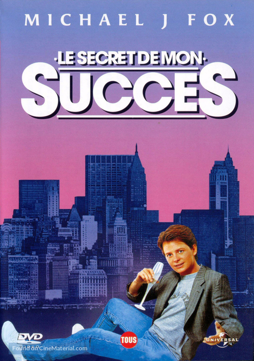 The Secret of My Success - French Movie Cover