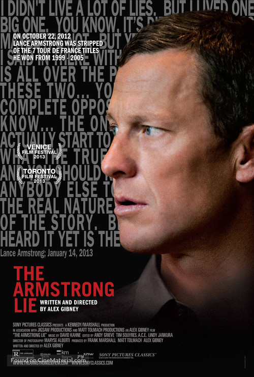 The Armstrong Lie - Movie Poster