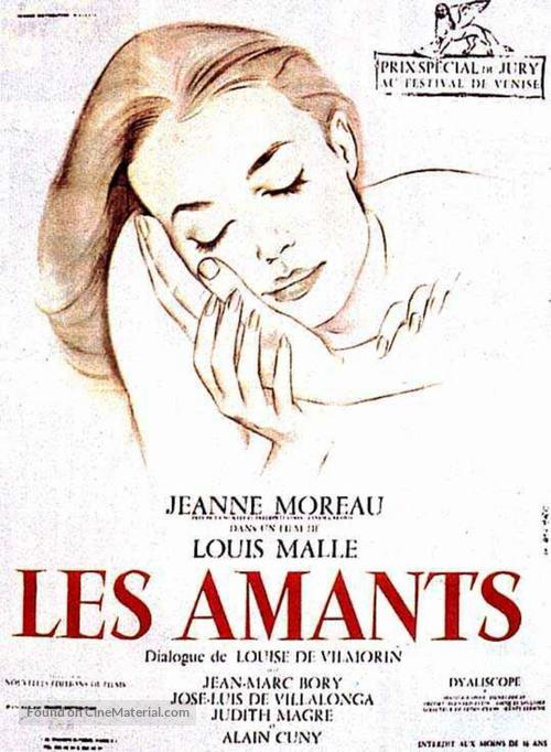 Les amants - French Movie Poster