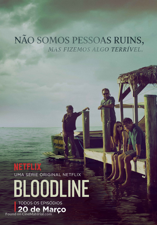 &quot;Bloodline&quot; - Brazilian Movie Poster