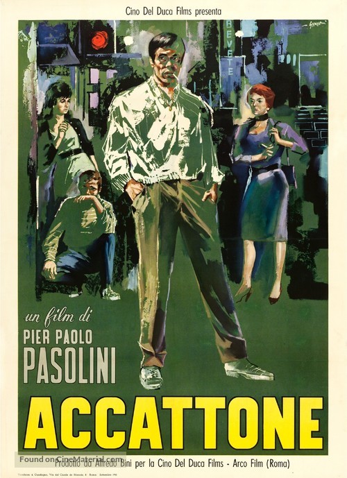 Accattone - Italian Movie Poster
