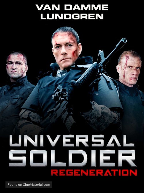 Universal Soldier: Regeneration - German Movie Cover