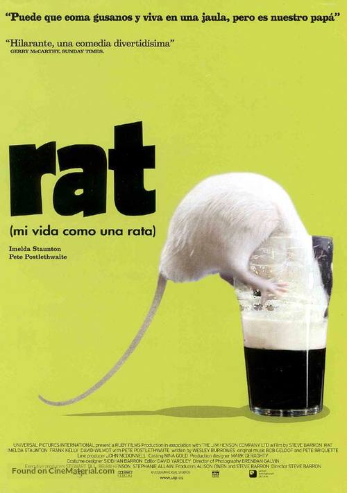 Rat - Spanish poster