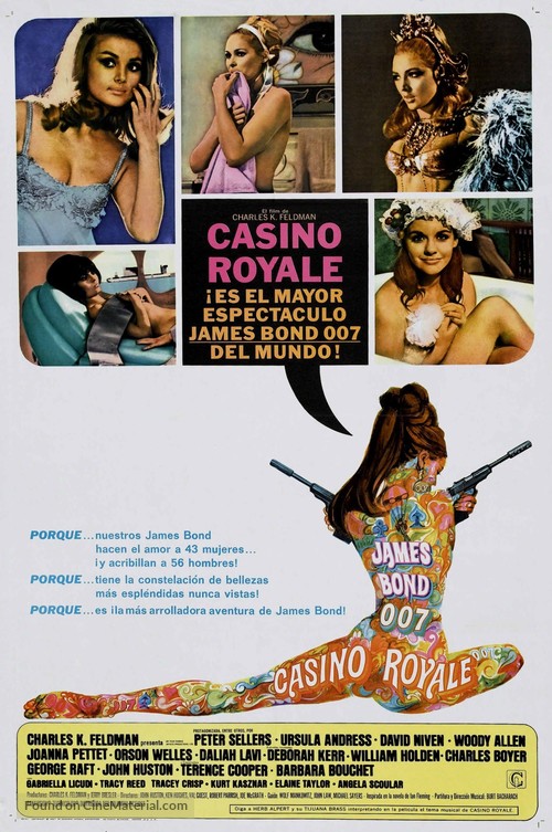 Casino Royale - Puerto Rican Movie Poster