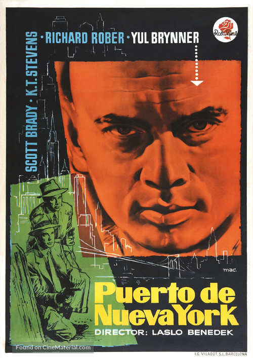 Port of New York - Spanish Movie Poster