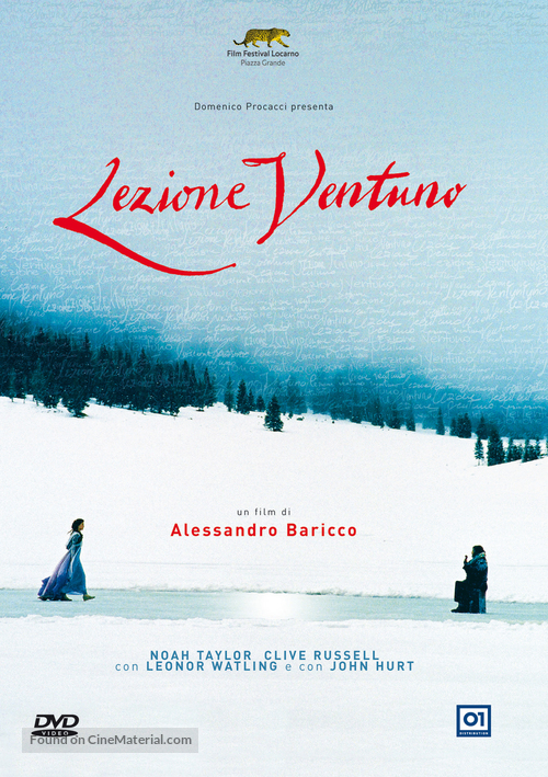 Lezione 21 - Italian DVD movie cover