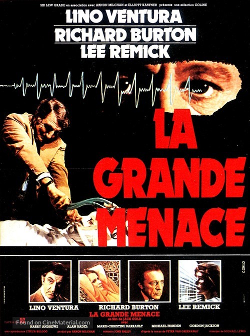 The Medusa Touch - French Movie Poster