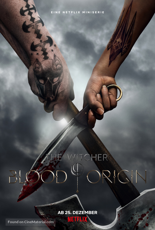 The Witcher: Blood Origin - Danish Movie Poster