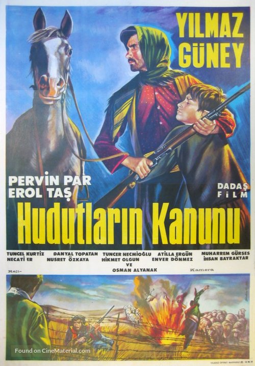 Hudutlarin kanunu - Turkish Movie Poster