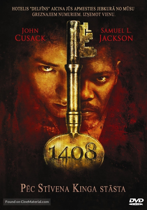 1408 - Latvian DVD movie cover