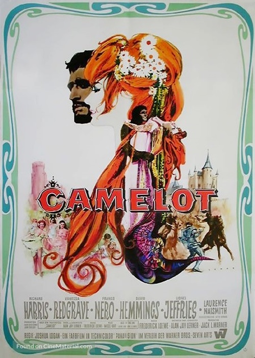 Camelot - German Movie Poster