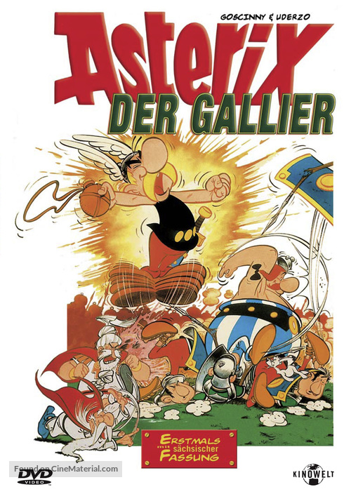 Ast&eacute;rix le Gaulois - German DVD movie cover