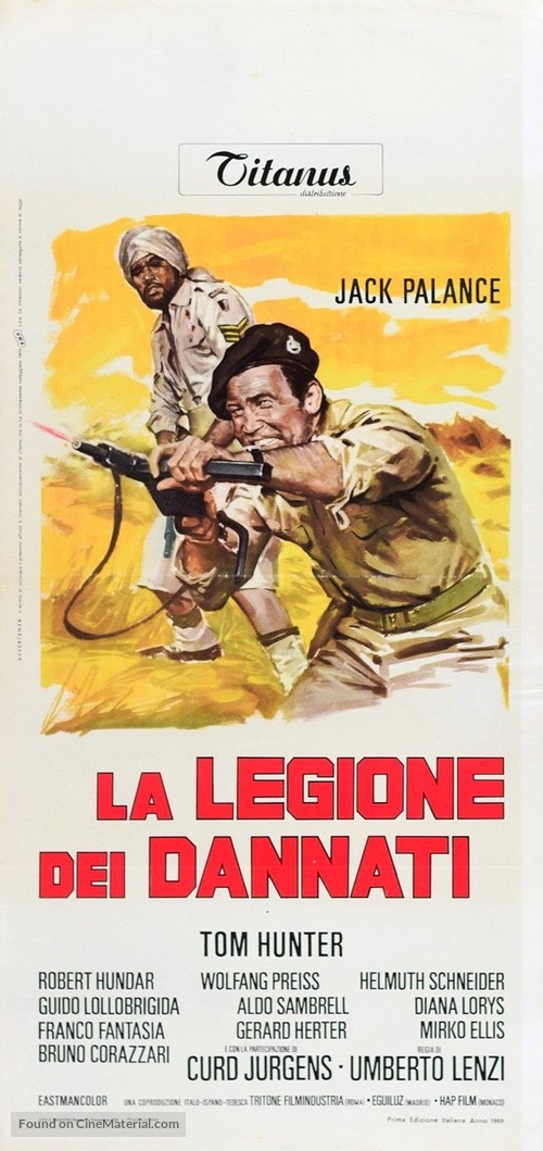 La legione dei dannati - Italian Movie Poster