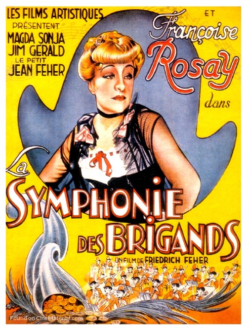 The Robber Symphony - French Movie Poster