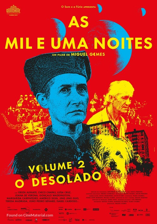 As Mil e Uma Noites: Volume 2, O Desolado - Portuguese Movie Poster