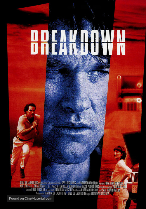 Breakdown - German Movie Poster